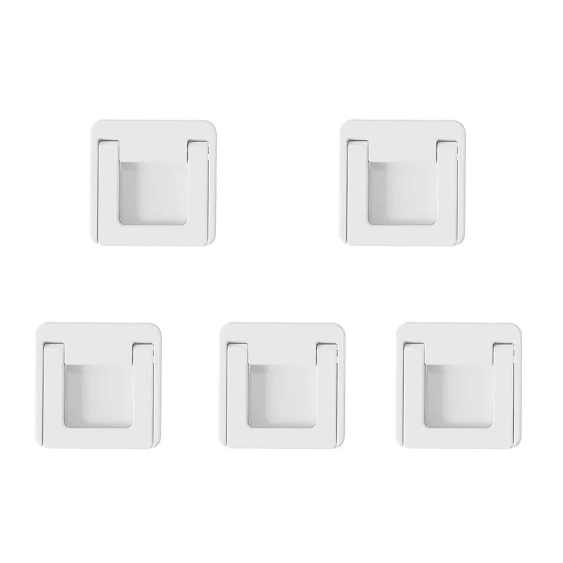 Adjustable Sliding Window Lock | Child Safety Stopper Window Safety Lock QXL B166 White-5Pcs
