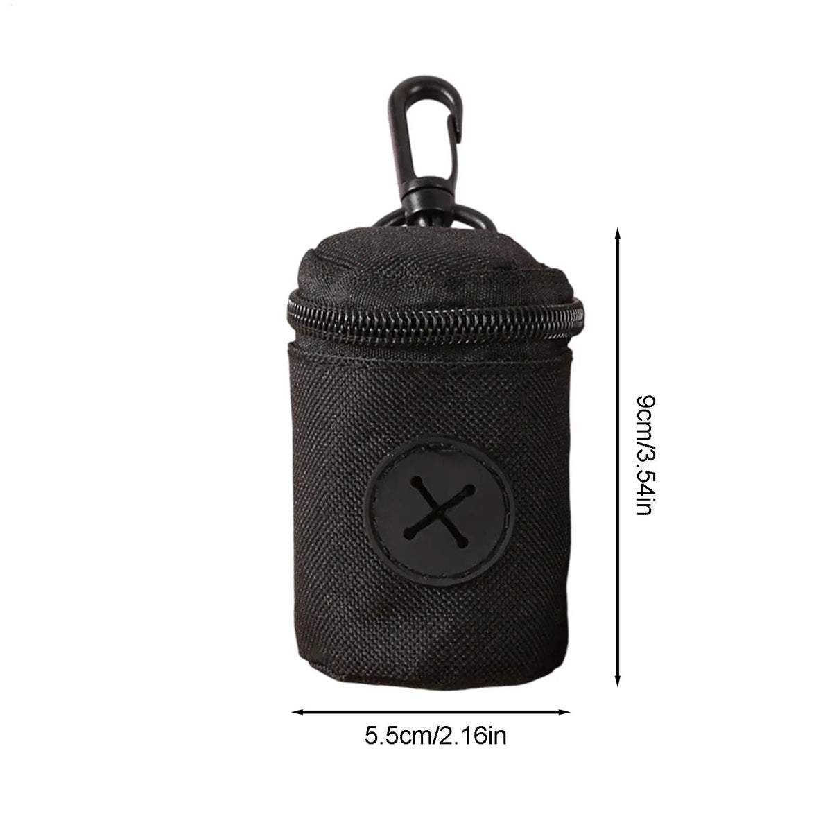 Dog Poop Bag Dispenser & Holder | Clip-On Dog Walking Dog Waste Bag Holder QXL