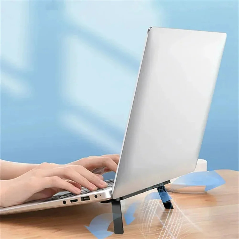 Foldable Adjustable Laptop Stand | Universal Notebook Riser Laptop Stand QXL