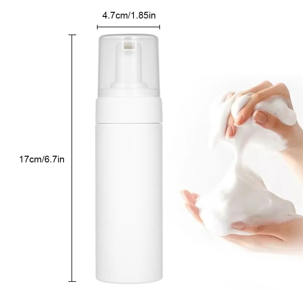 150ml Refillable Foaming Pump Bottle – PET Travel Dispenser Foaming Pump Bottle QXL