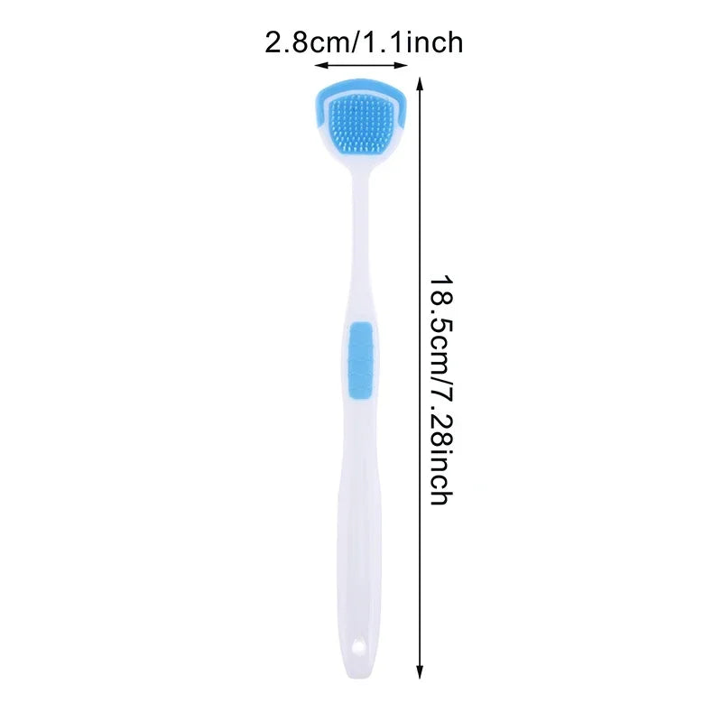 Silicone Tongue Scraper & Cleaner | 1–5 Pack Fresh Breath Tool Tongue Scraper QXL