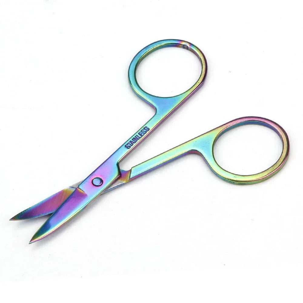 VVOCCI Curved Cuticle Scissors | Stainless Steel Nail Tool Cuticle Scissors QXL