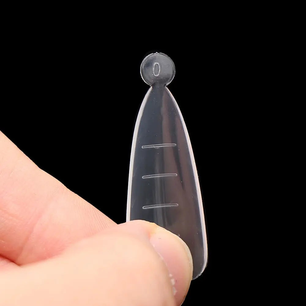 60-Pack Dual Form Nail Extension Molds | UV Acrylic Gel Tips Nail Extension Molds QXL