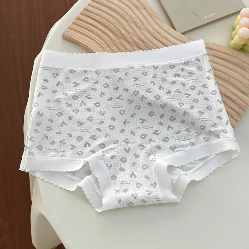 Women's Seamless Lyocell Floral Panties | Cotton Crotch Women's Seamless Panties QXL Light Coffee XLCode(100-120)