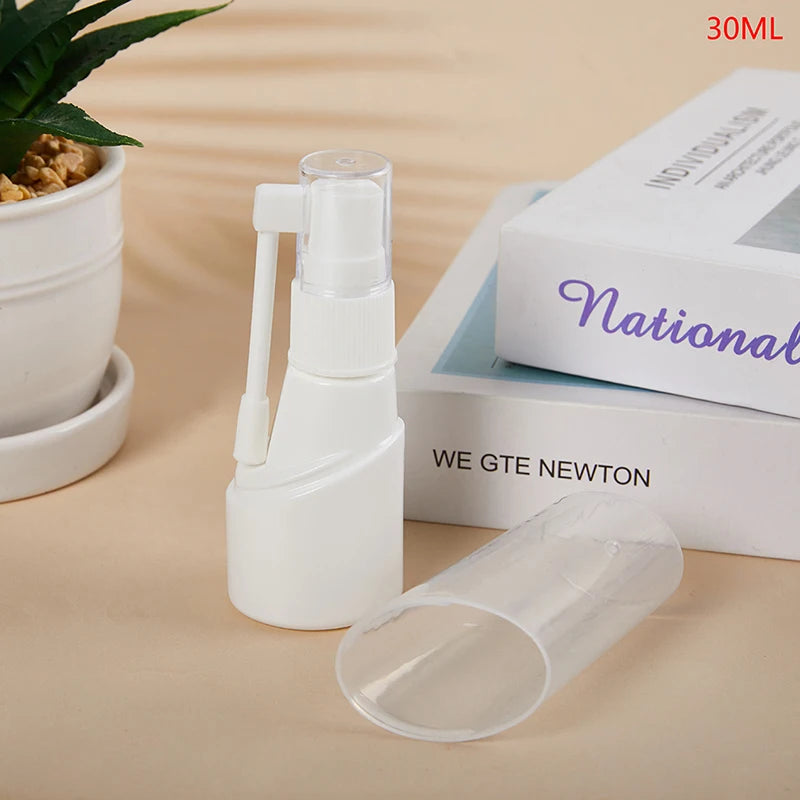 30ml Refillable Nasal Mist Spray Bottle | 360° Rotating Nozzle Nasal Spray Bottle QXL onesize
