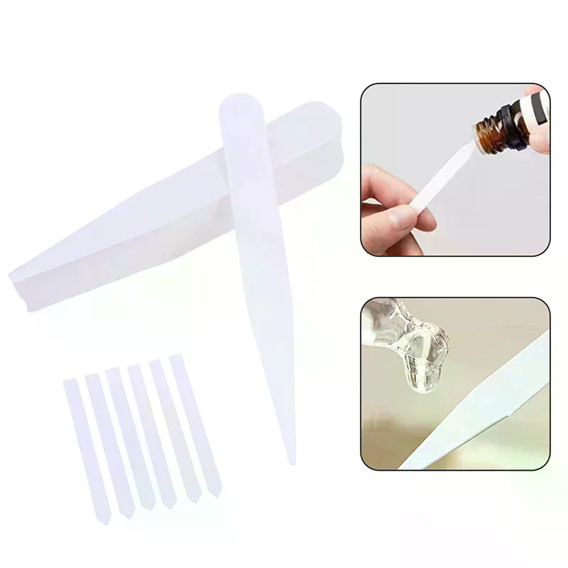 100-Pack Perfume Test Strips for Fragrance & Essential Oils Fragrance Test Strips QXL