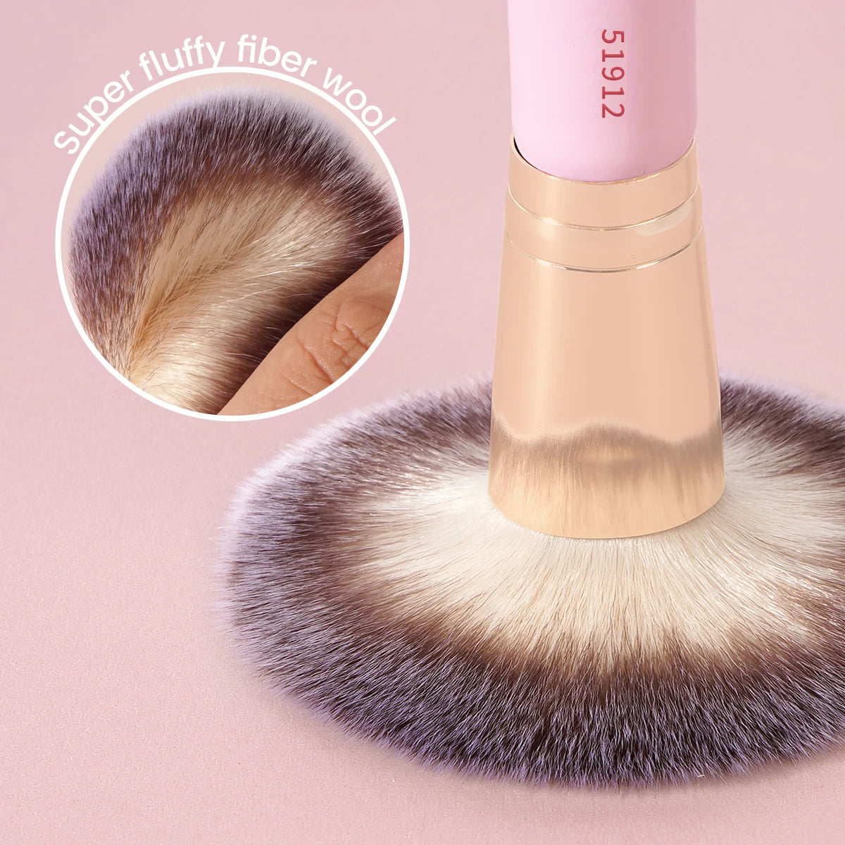 MAANGE 2-Pack Double-Ended Foundation & Contour Brush Set Makeup Brush Set QXL