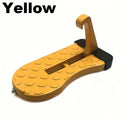 Aluminum Folding Car Door Step | Non-Slip SUV Roof Pedal Car Door Step QXL YELLOW