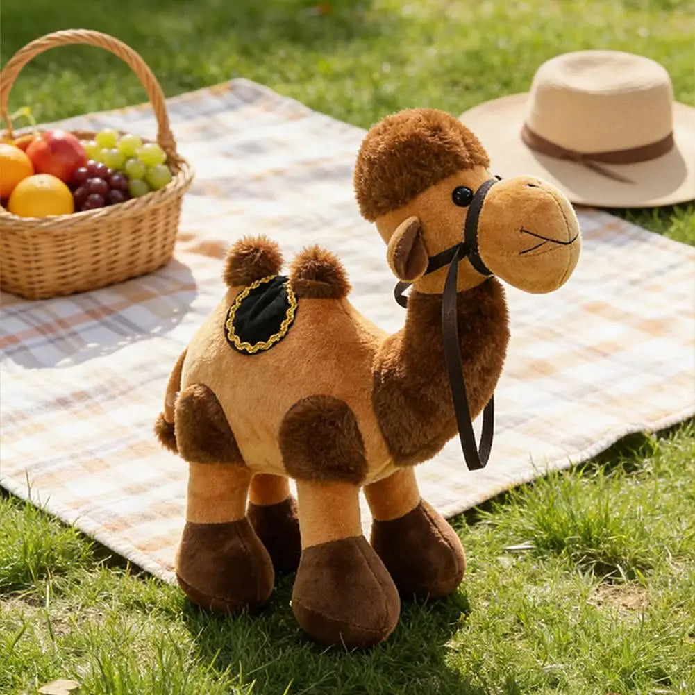 30cm Double Hump Camel Plush Toy with Saddle | Stuffed Animal Plush Stuffed Animal QXL
