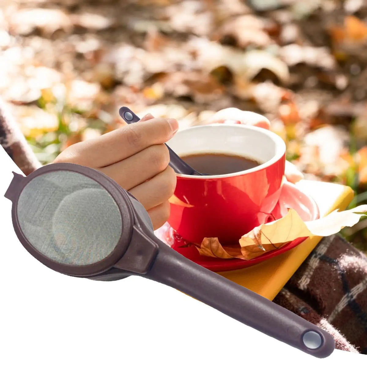 Reusable Fine Mesh Coffee Filter Strainer Spoon | Kitchen Coffee Mesh Filter QXL