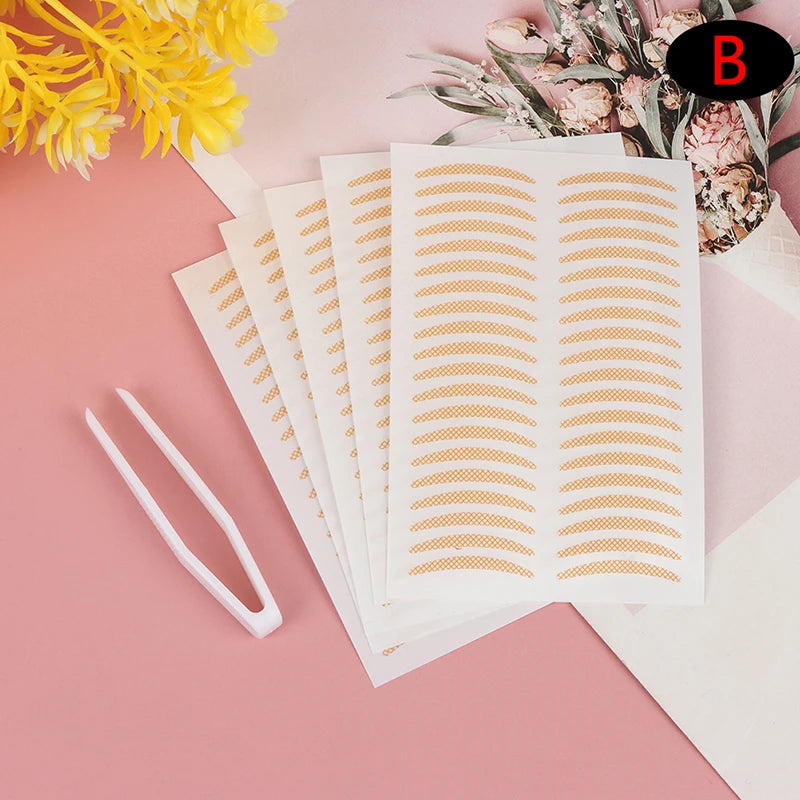 200-Pack Invisible Double Eyelid Tape Stickers | Transparent Eyelid Tape Stickers QXL B