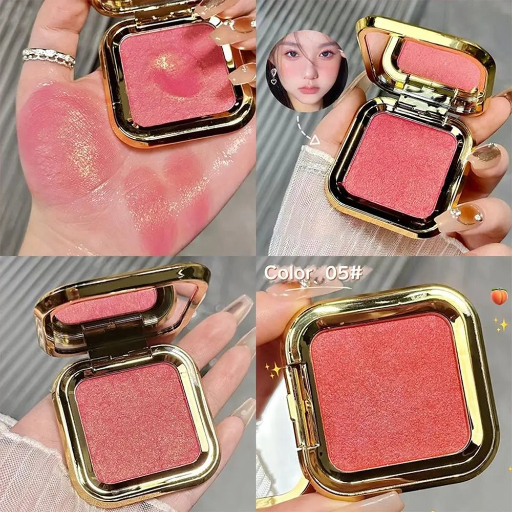 Monochrome Powder Blush | Natural Brightening Contour Blusher Powder Blush QXL