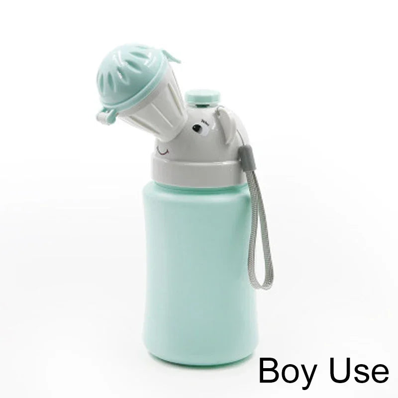 Portable Baby Travel Potty | Anti-Leak Toilet Training Pot Training Potty QXL B51 Blue Boy