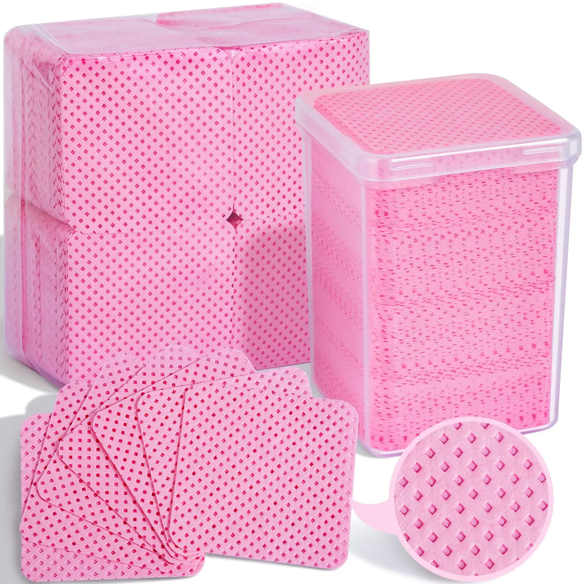 200-Pack Lint-Free Nail Wipes & Eyelash Glue Pads Lint-Free Nail Wipes QXL
