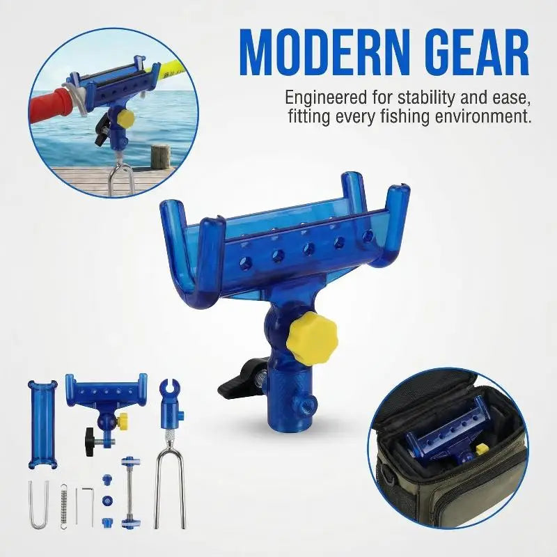 360° Adjustable Fishing Rod Holder | Boat Kayak Bank Mount Fishing Rod Holder QXL