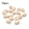 Wooden Painted Acorn Crafts | Jewelry Making & Decor Accents Wood Craft Decor QXL 10pcs