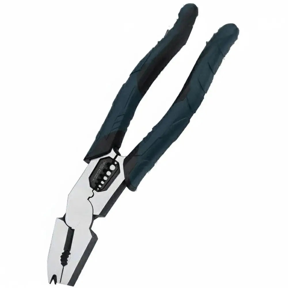 9-in-1 Multi-Function Cutting Pliers | Wire Stripper & Crimper Multi-Function Pliers QXL Green