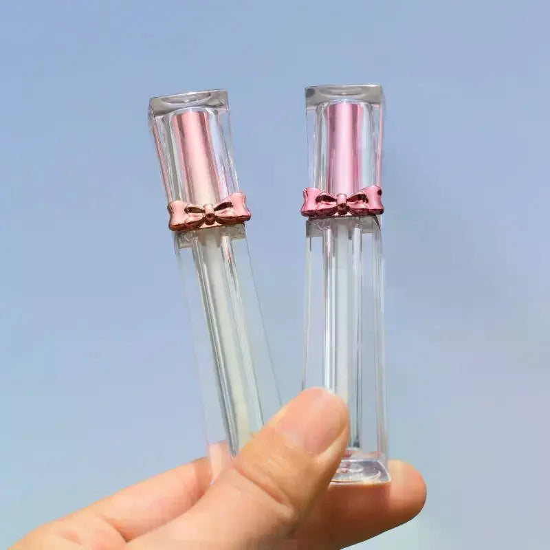 3.5ml Empty Lip Gloss Tube | DIY Rose Gold Bowknot Container Lip Gloss Container QXL