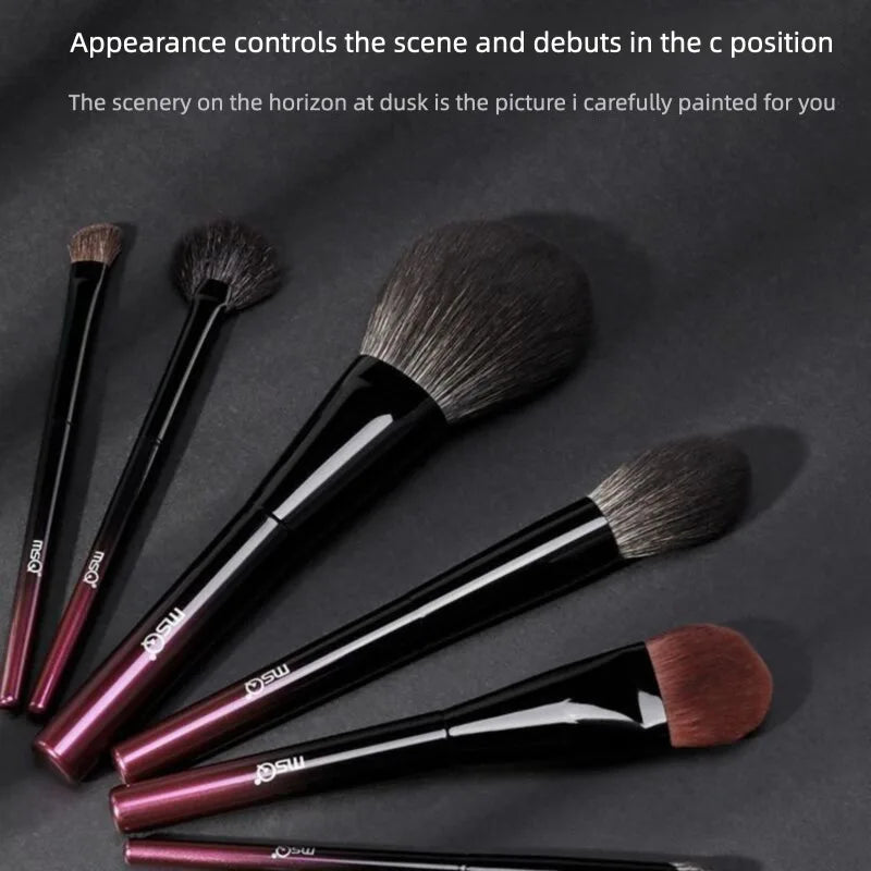 MSQ 10-Piece Twilight Makeup Brush Set | Full Face Kit Makeup Brush Set QXL