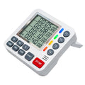 4-Channel Digital Kitchen Timer | Large LCD Count Up/Down Digital Kitchen Timer QXL WHITE