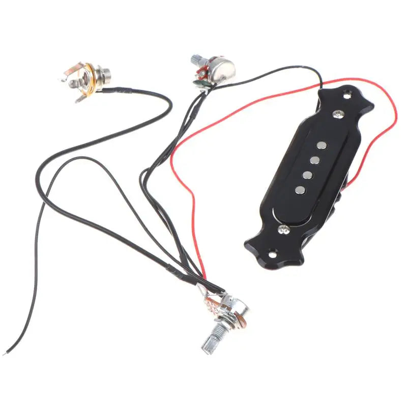Q84C Active Soundhole Pickup for 4-String Cigar Box Guitar Guitar Pickup QXL