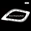 Brow Mapping Ruler – Eyebrow Shaping & Microblading Tool Eyebrow Mapping Ruler QXL A