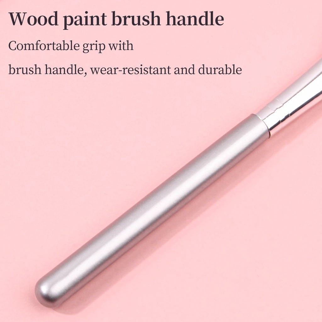 KOSSHOW Silver Face Makeup Brush – Blush, Powder & Highlight Face Makeup Brush QXL