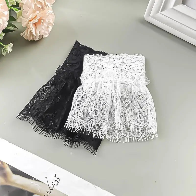 Women's Lace Fake Arm Sleeves | Tassel Cuff Accessories Lace Arm Sleeves QXL
