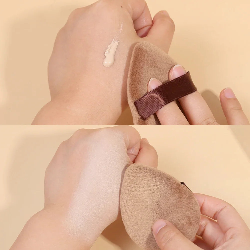 Velvet Triangle Makeup Sponge | Dual-Use Powder Puff Makeup Sponge Puff QXL