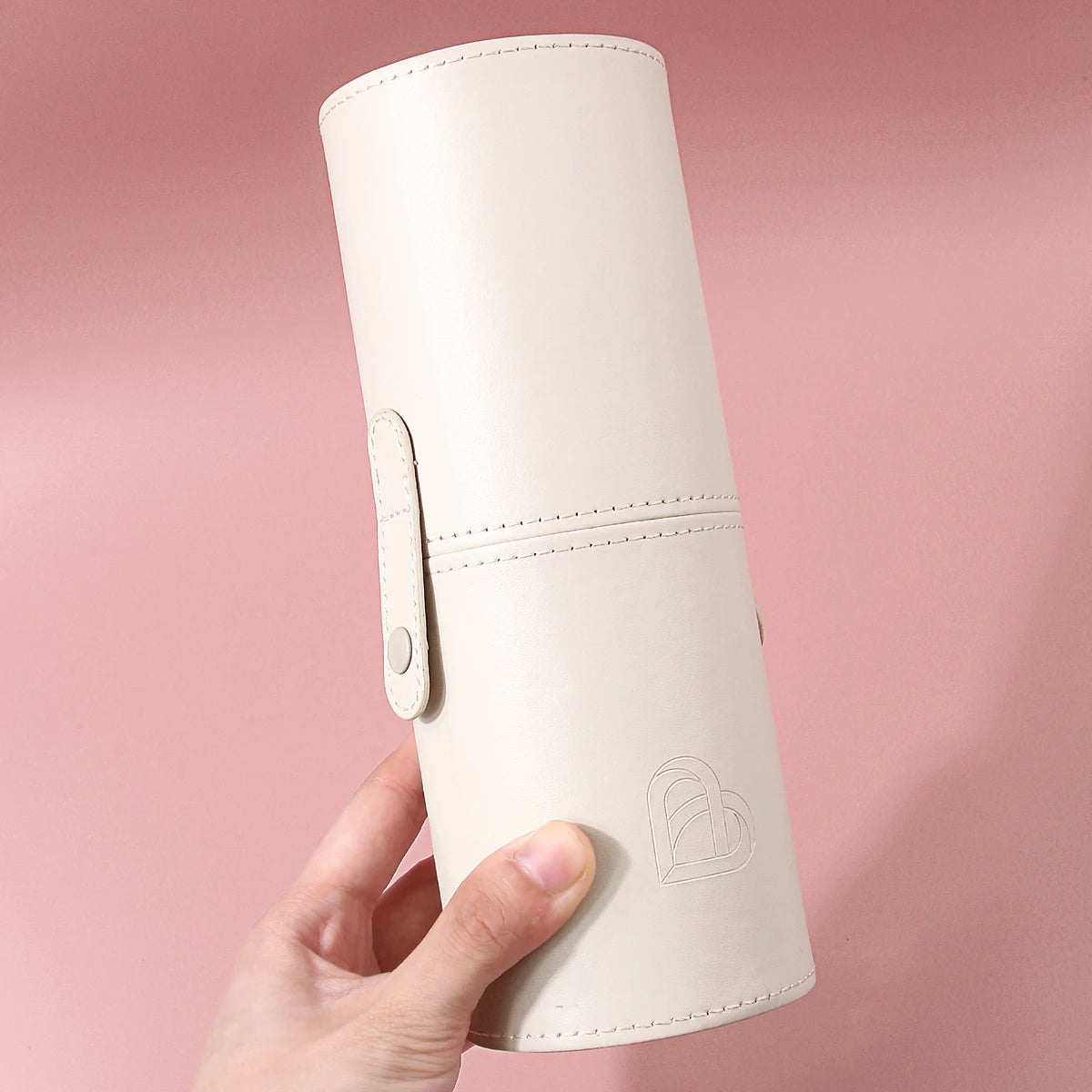 Cylindrical Makeup Brush Organizer – Waterproof PVC Case Makeup Brush Organizer QXL
