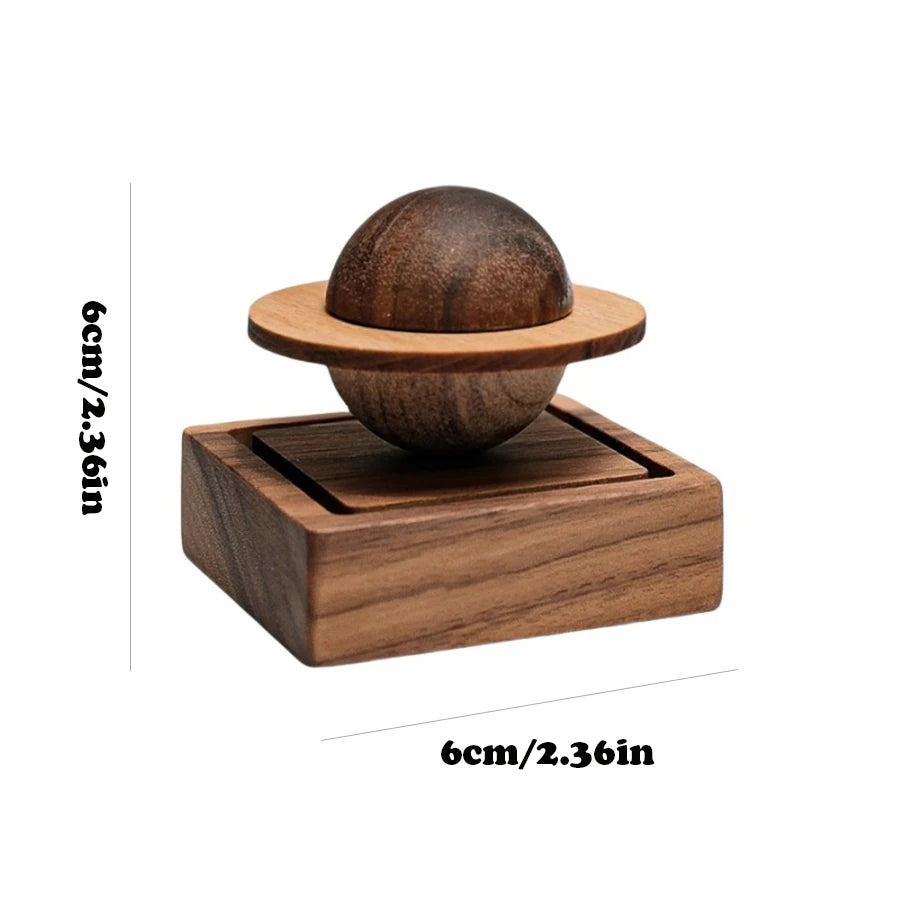 Jupiter Wood Scent Diffuser | Magnetic Floating Planet Ornament Wood Scent Diffuser QXL 1pc