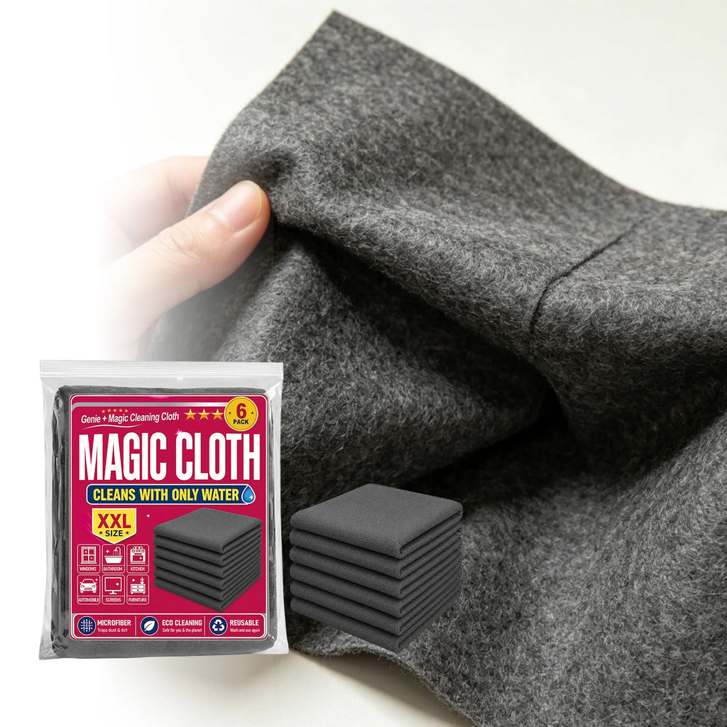 6-Pack Microfiber Cleaning Cloths | Lint-Free & Scratch-Free Microfiber Cleaning Cloth QXL