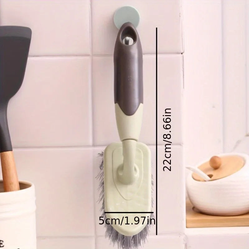 Stiff Bristle Tile & Grout Cleaning Brush | Floor Gap Scrubber Grout Cleaning Brush QXL