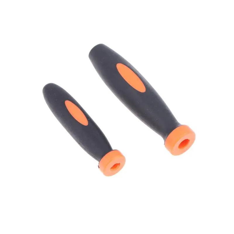 10-Pack TPR Rubber File Handles | Anti-Slip Hand Tool Grip File Handle Set QXL