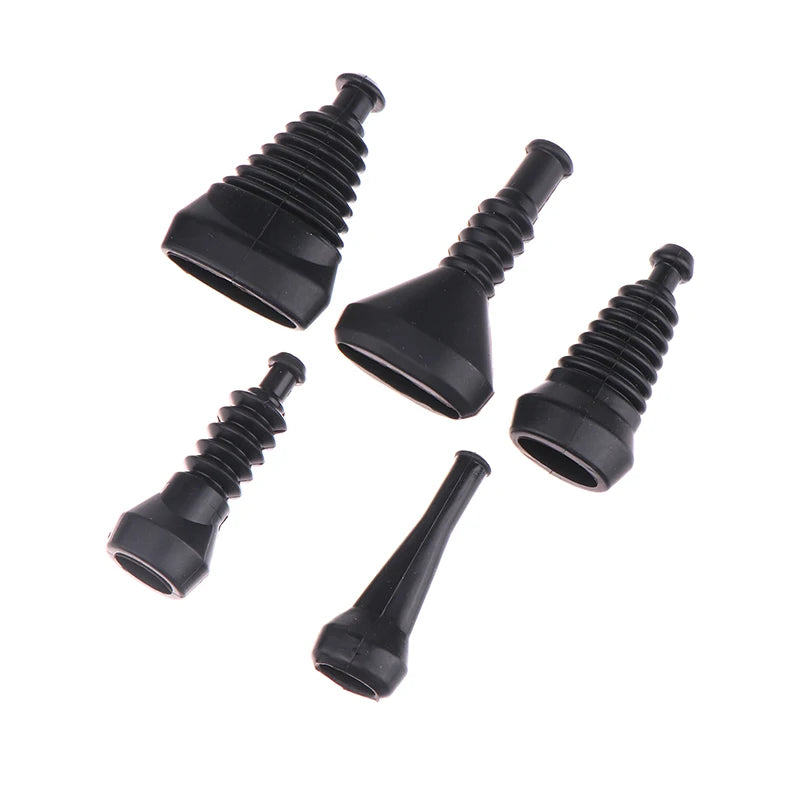 5-Pack Weatherproof Silicone Boot Caps for 2–5 Pin Car Connectors Connector Boot Cap QXL