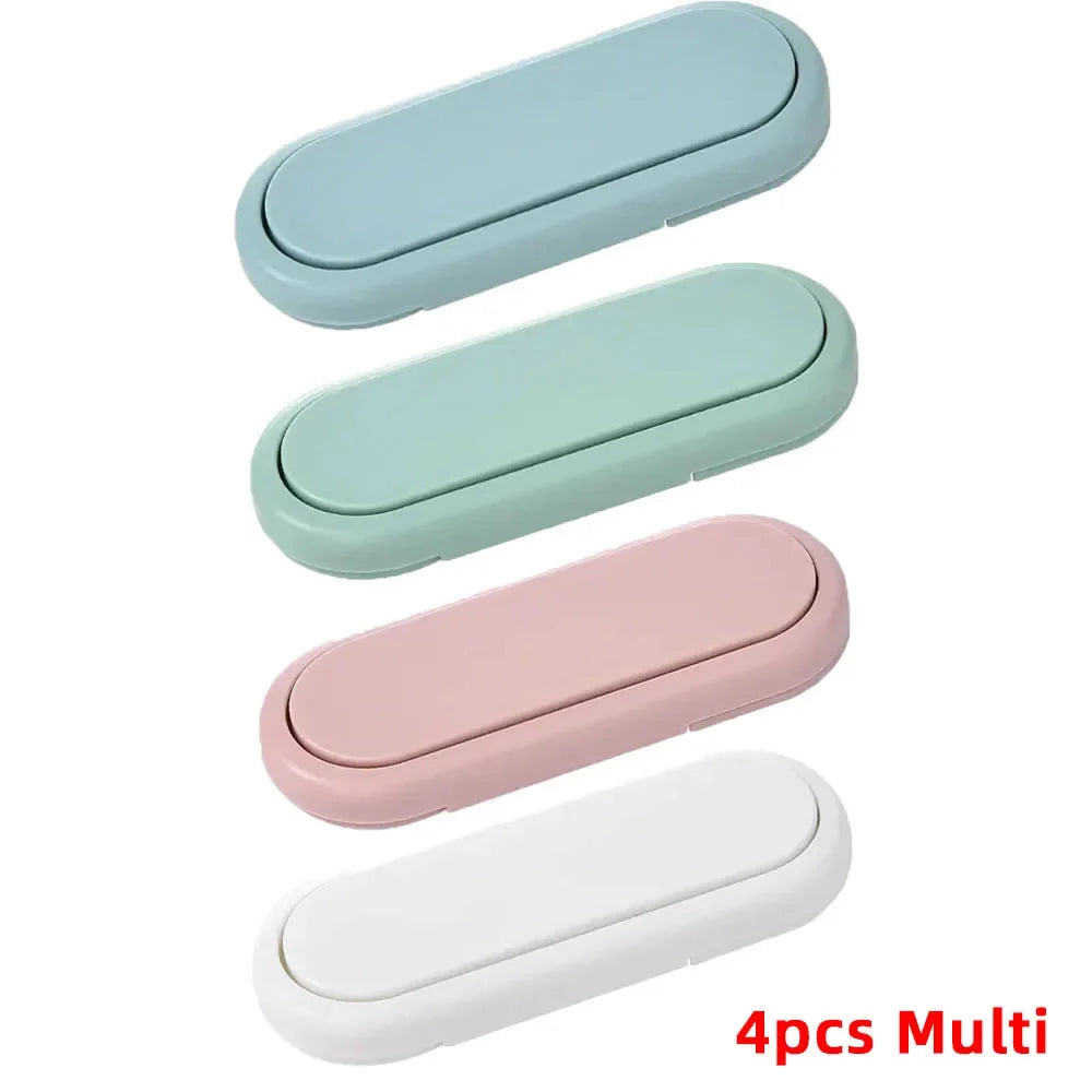 Baby Safety Cabinet & Drawer Locks – Anti-Pinch 4-Pack Baby Cabinet Lock QXL B180 Multi-4Pcs