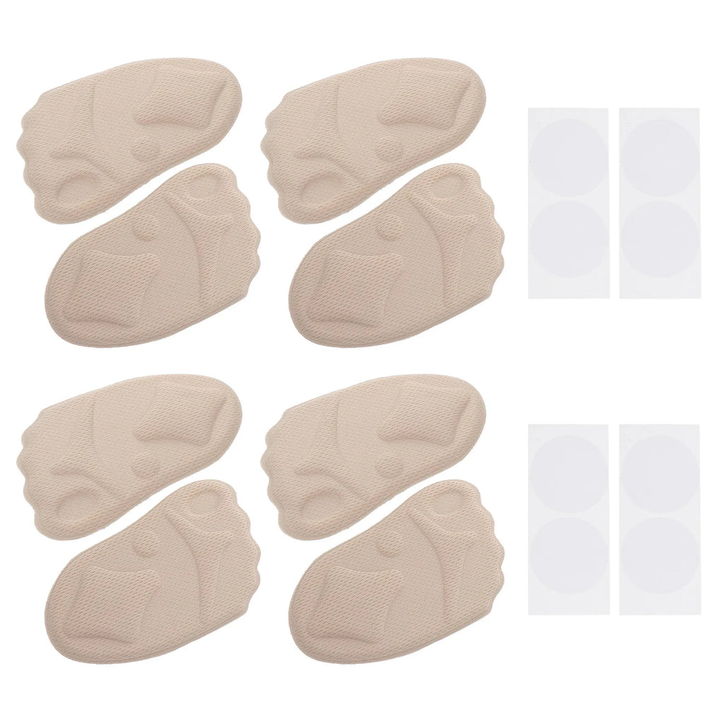 8-Pack Forefoot Cushion Pads | Half Shoe Insoles for High Heels Forefoot Shoe Insoles QXL
