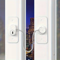 Self-Adhesive Window Security Locks with Screws & Keys Window Security Lock QXL Default Title