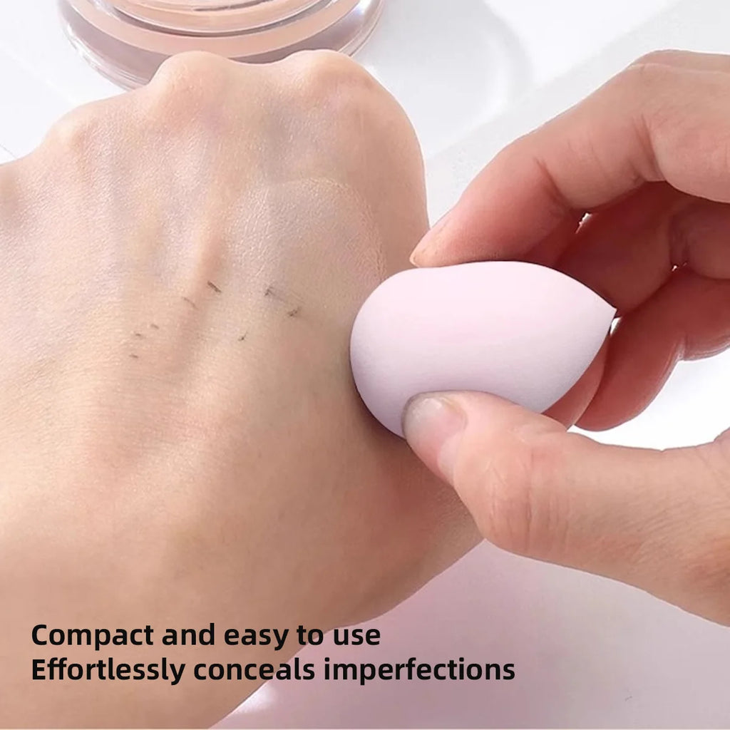 6-Pack Makeup Blending Sponges | Wet & Dry Beauty Egg Set Makeup Blending Sponge QXL