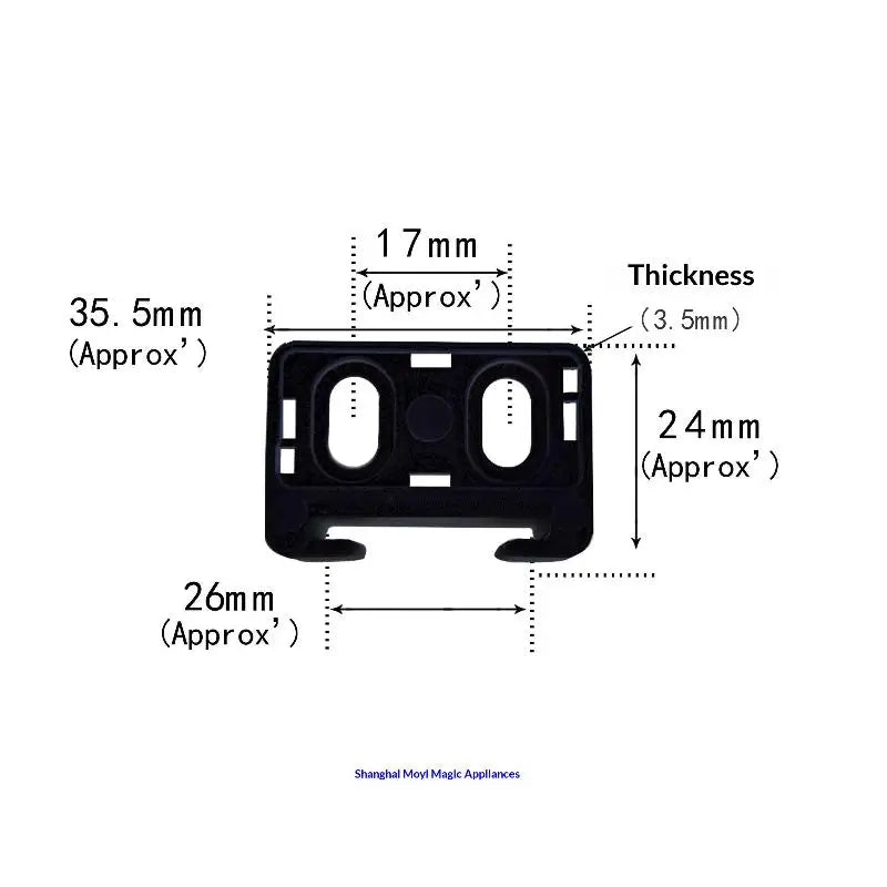 Fridge Door Slide Rail Kit for Electrolux & Siemens Built-In Fridge Door Rail Kit QXL