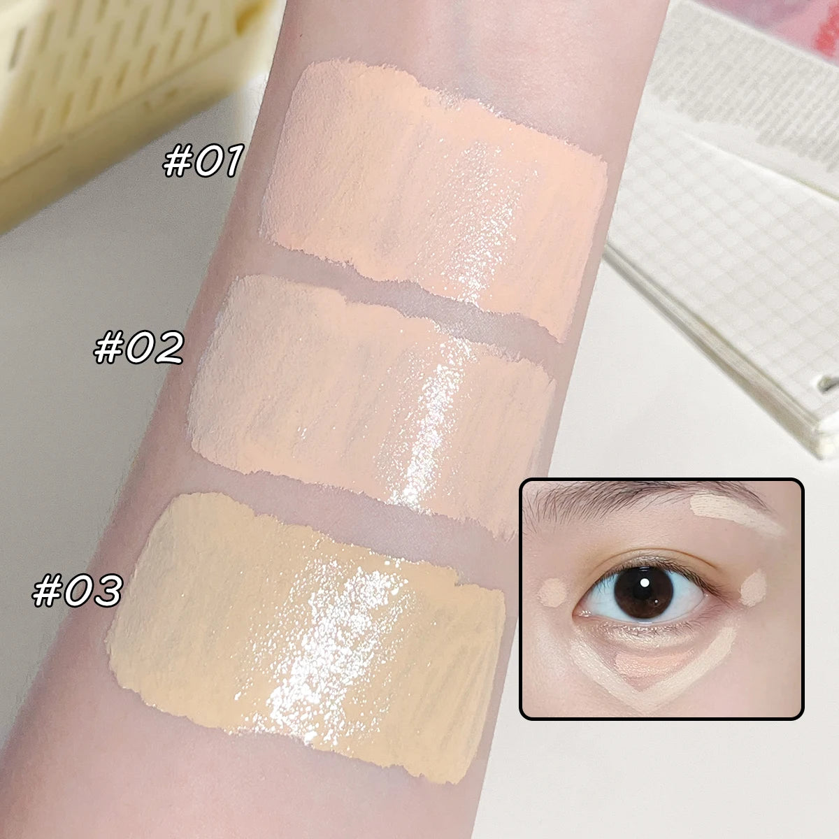Lightweight Full Coverage Liquid Concealer – Waterproof Liquid Concealer QXL