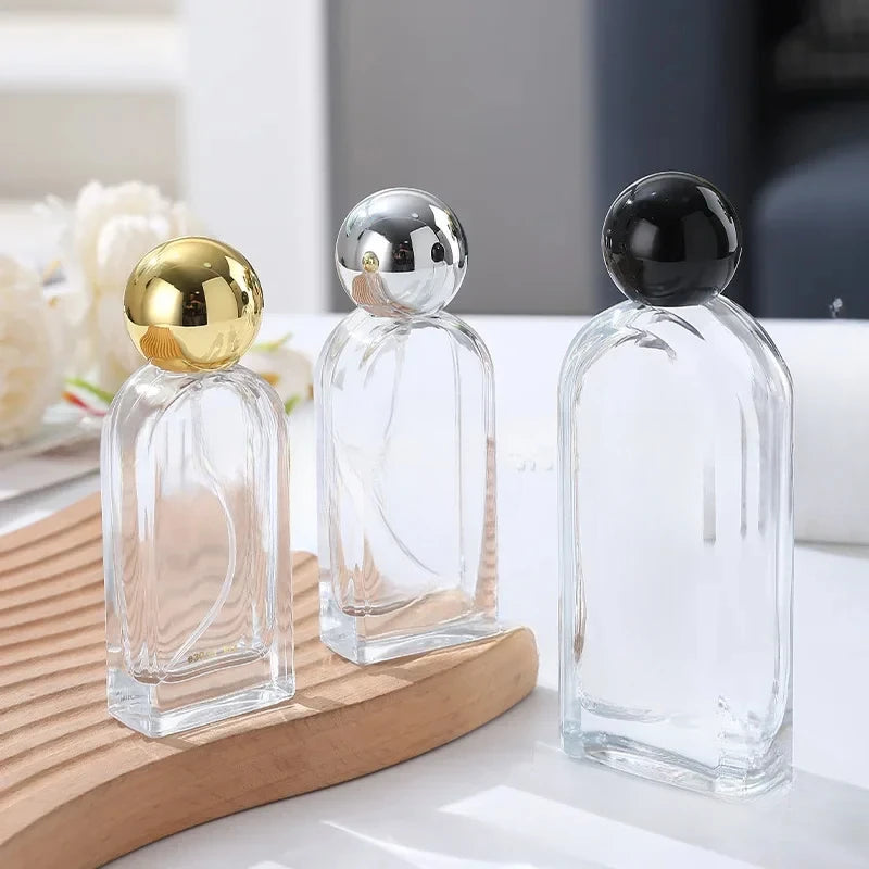 30ml & 100ml Refillable Glass Perfume Spray Bottle | Portable Perfume Spray Bottle QXL
