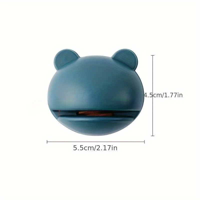 Mini Frog Knife & Scissor Sharpener | Camping Whetstone Knife Sharpener QXL 1pc Blue