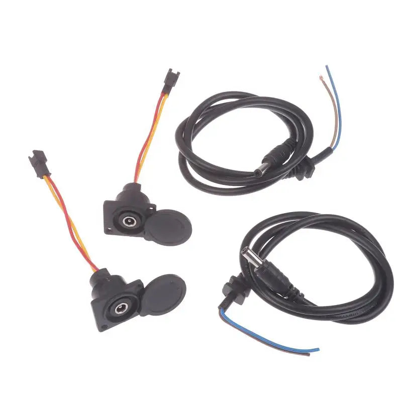 E-Bike DC2.1/2.5 Charging Plug for 36V 48V Li-ion Battery E-Bike Charging Plug QXL
