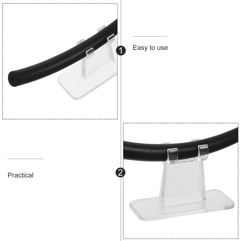 2-Pack Eyelash Extension Training Display Models | B & C Curl Lash Training Display QXL