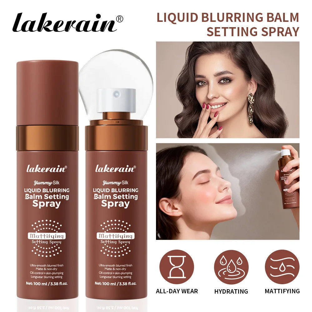 Matte Makeup Setting Spray – Oil Control, Long-Lasting Finish Makeup Setting Spray QXL