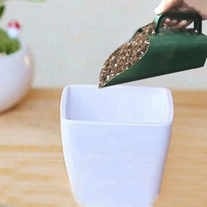 Plastic Garden Soil Scoop Mesh Sieve Shovel | Seedling Tool Garden Hand Scoop QXL