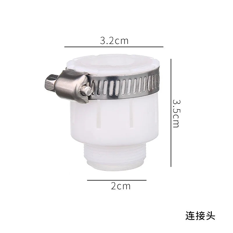Faucet Extender with Filter & Aerated Spray Nozzle | Water Saver Faucet Extender Nozzle QXL