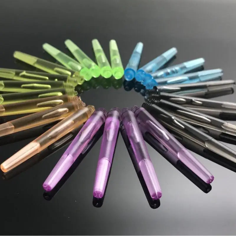 12-Pack Plastic Dart Stems 35mm & 45mm | 4.5mm O-Ring Shafts Dart Shaft Set QXL