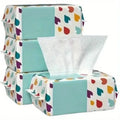 100-Pack Disposable Cotton Facial Wipes | Ultra-Soft 220GSM Disposable Facial Wipes QXL 4packs